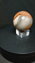 Load and play video in Gallery viewer, Polychrome Jasper Sphere