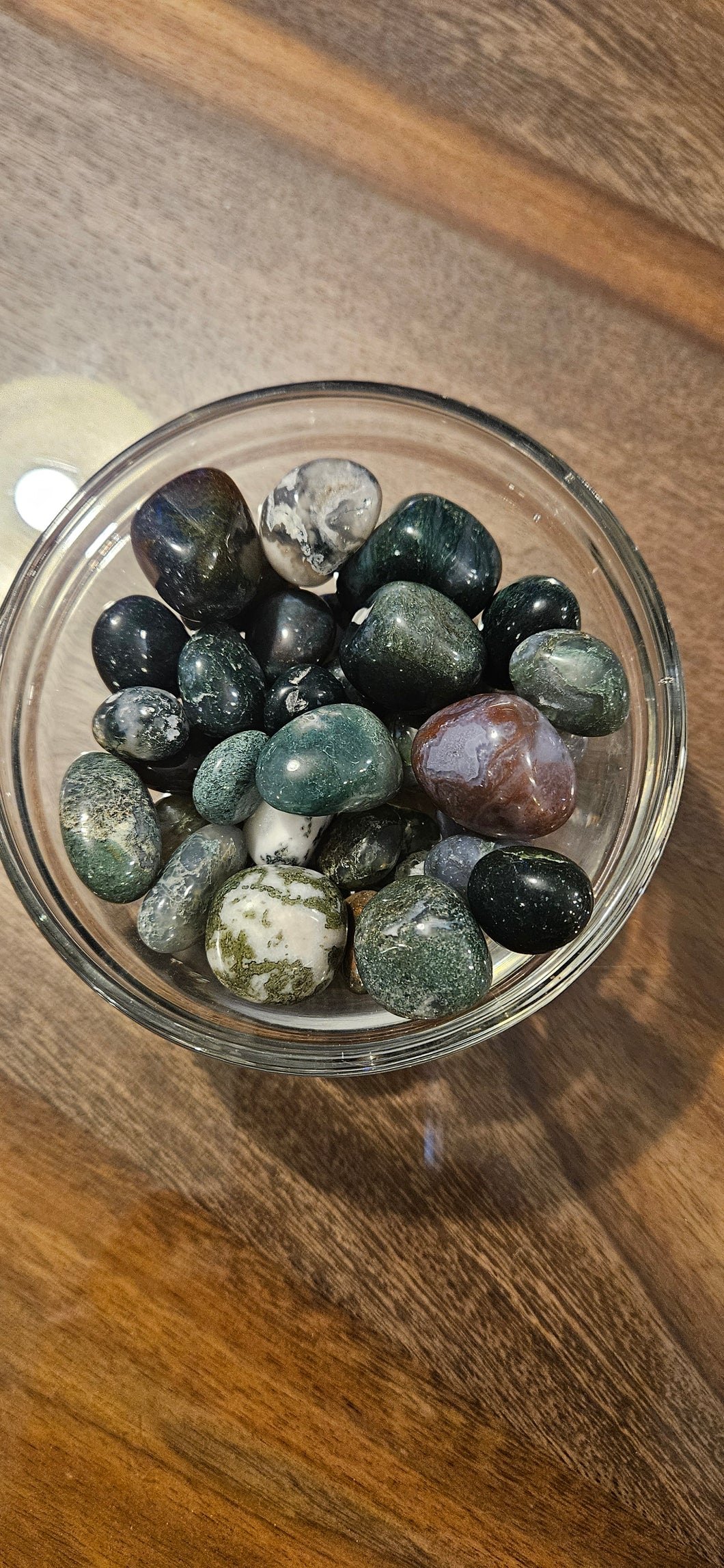 Moss Agate Tumble Stones