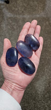 Load image into Gallery viewer, Blue Fluorite Palm Stones
