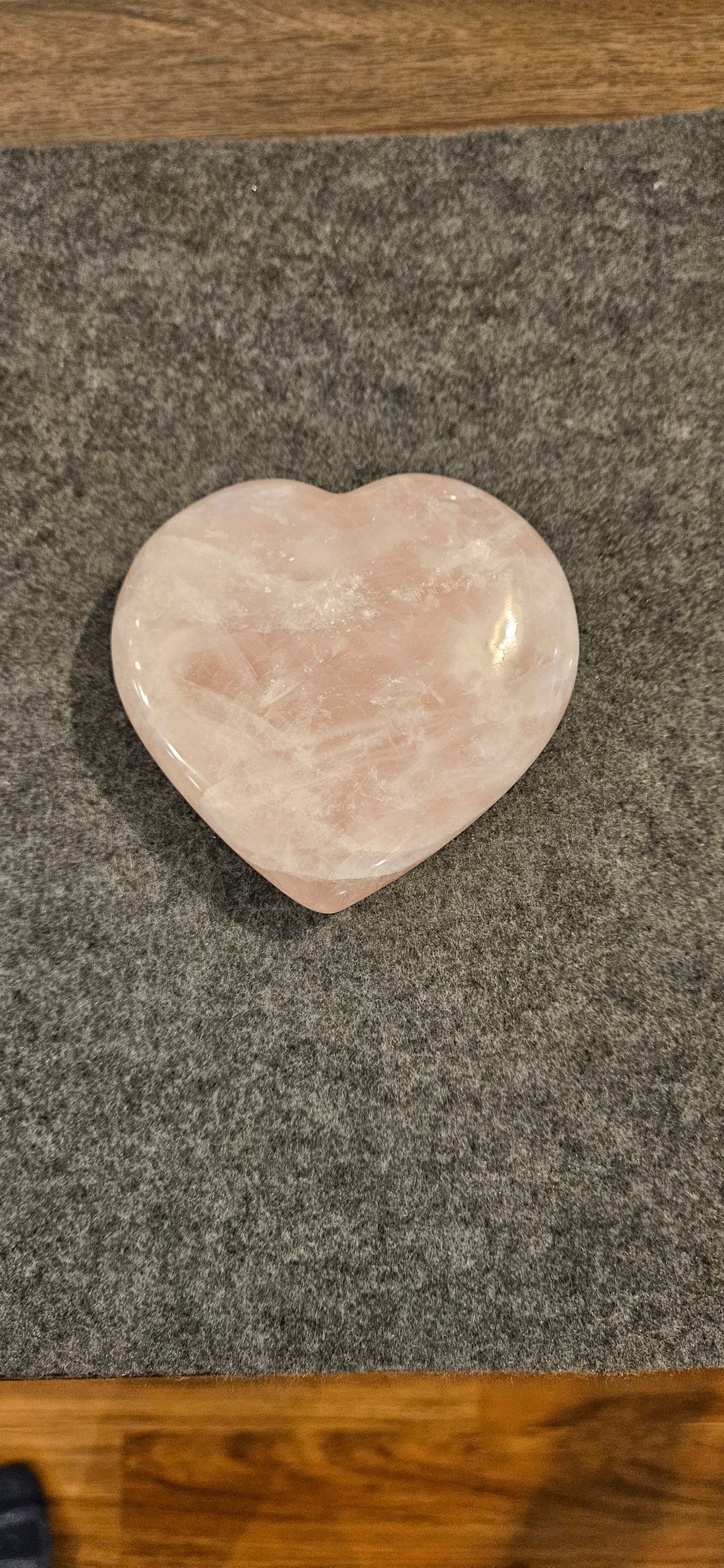 Rose Quartz Heart