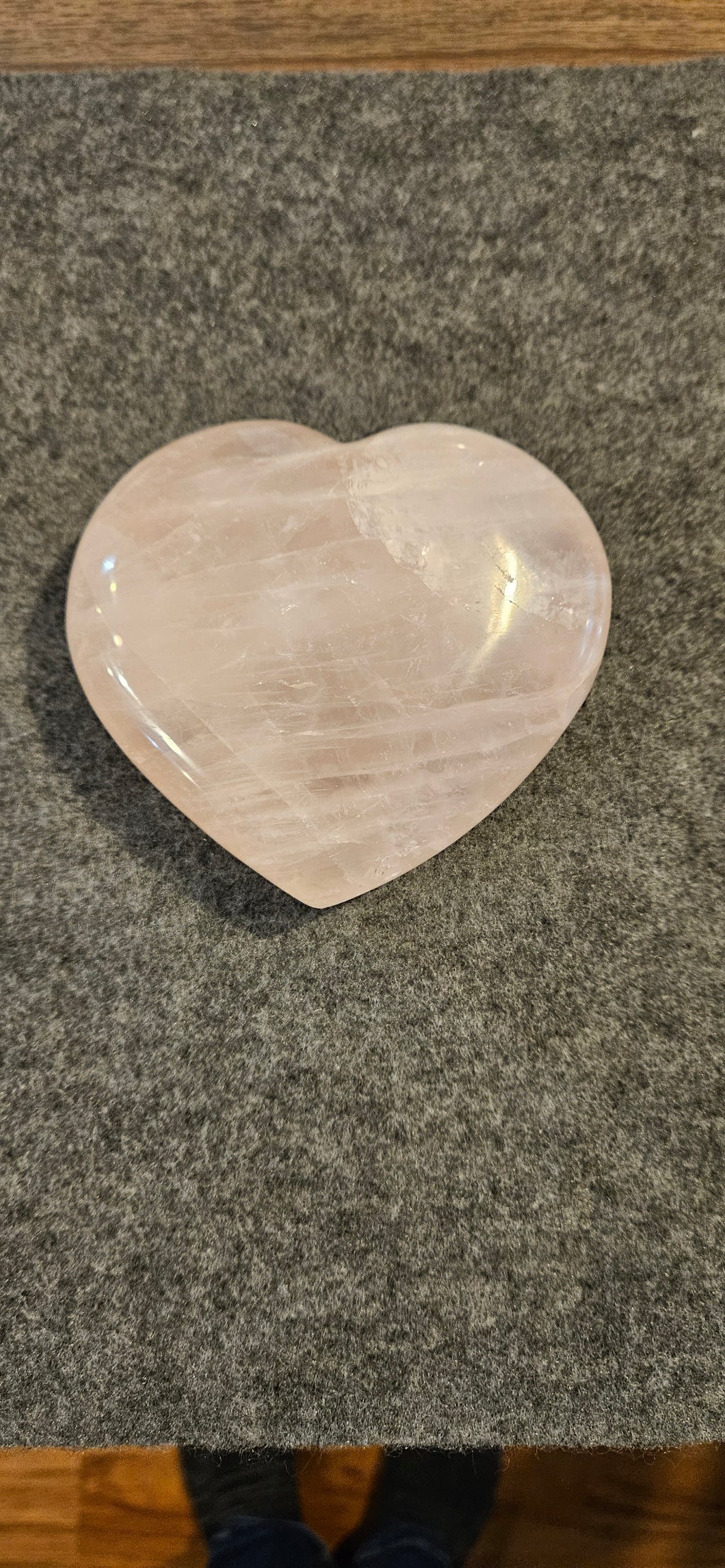 Rose Quartz Heart