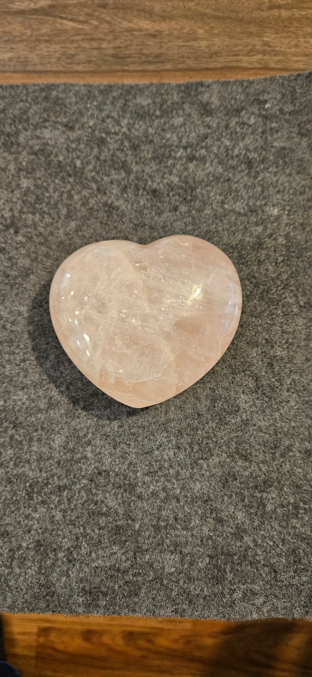 Rose Quartz Heart