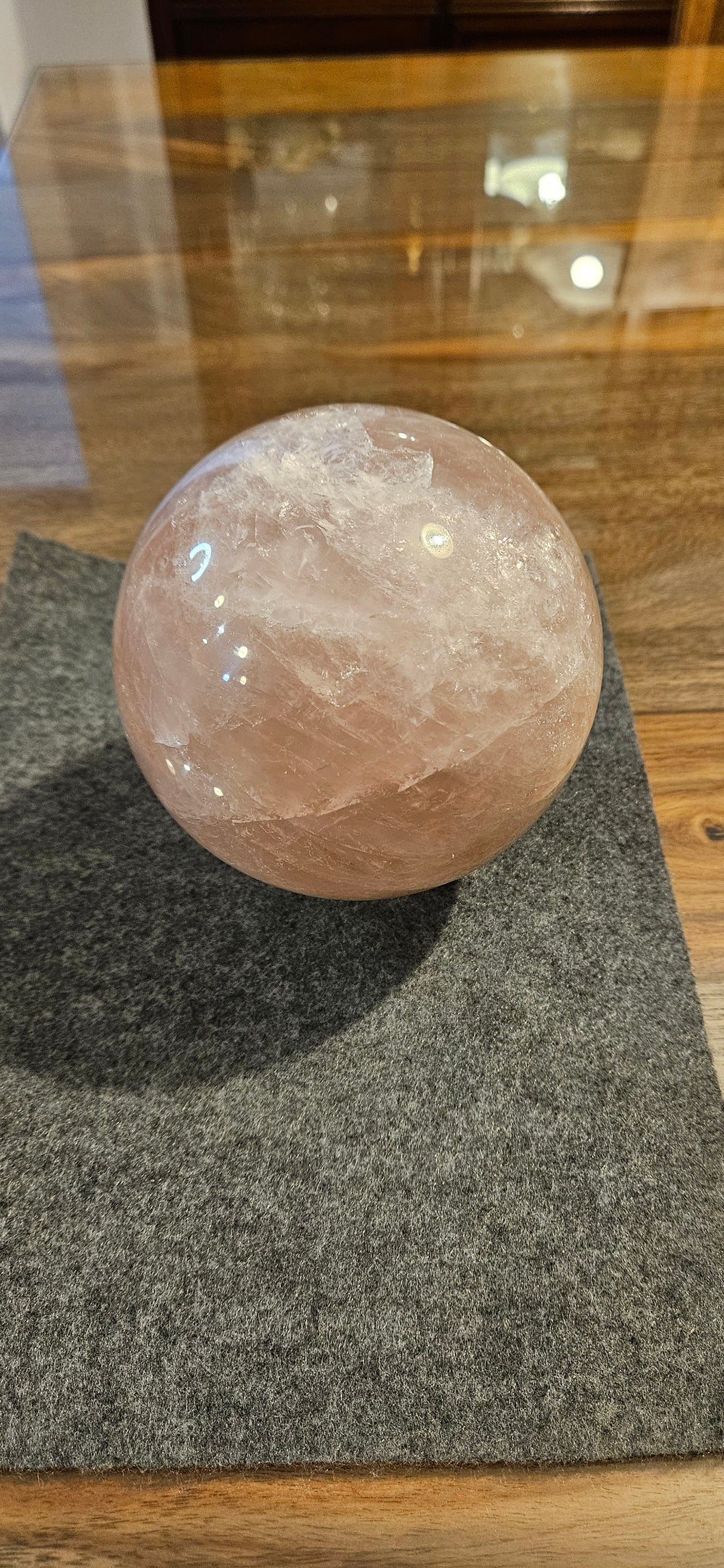 Rose Quartz Sphere