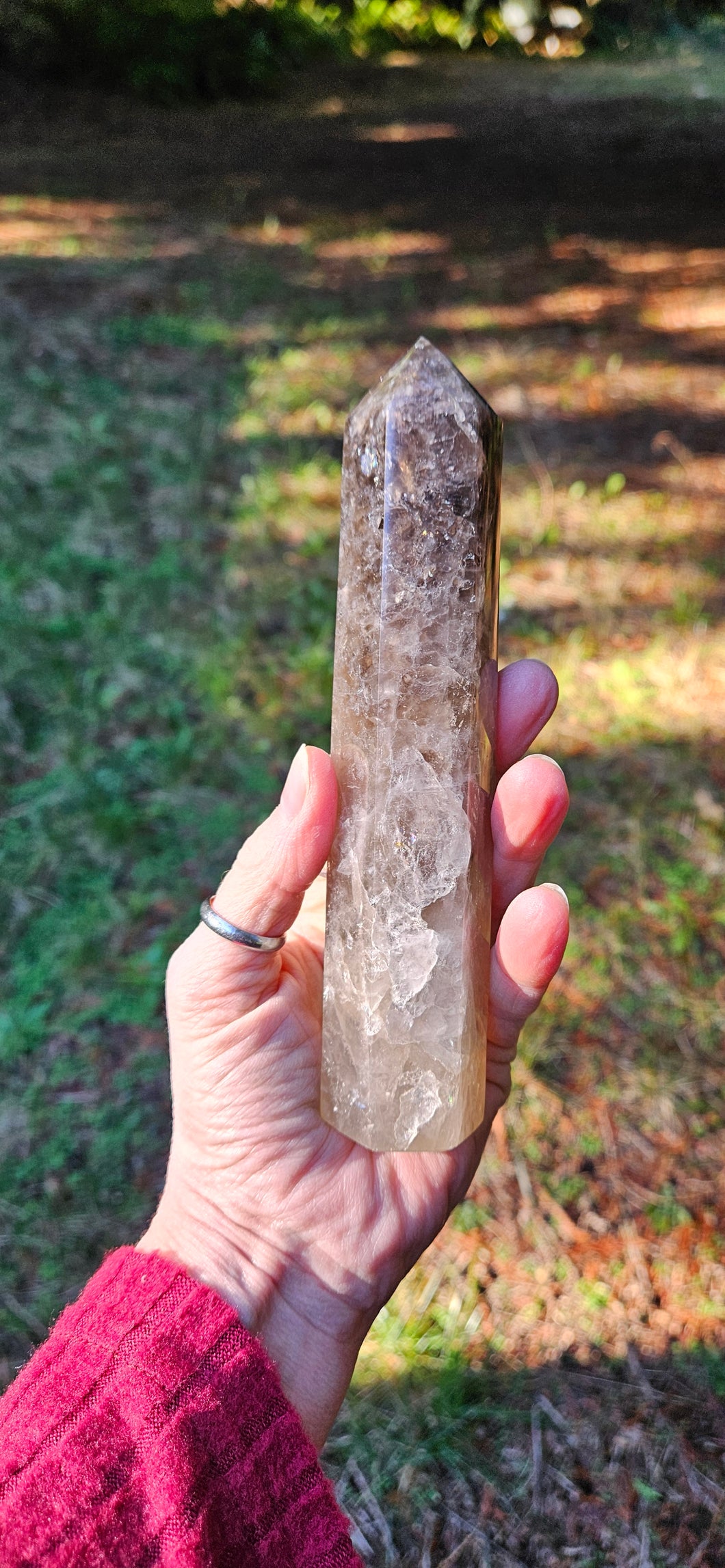 Smoky Quartz Tower