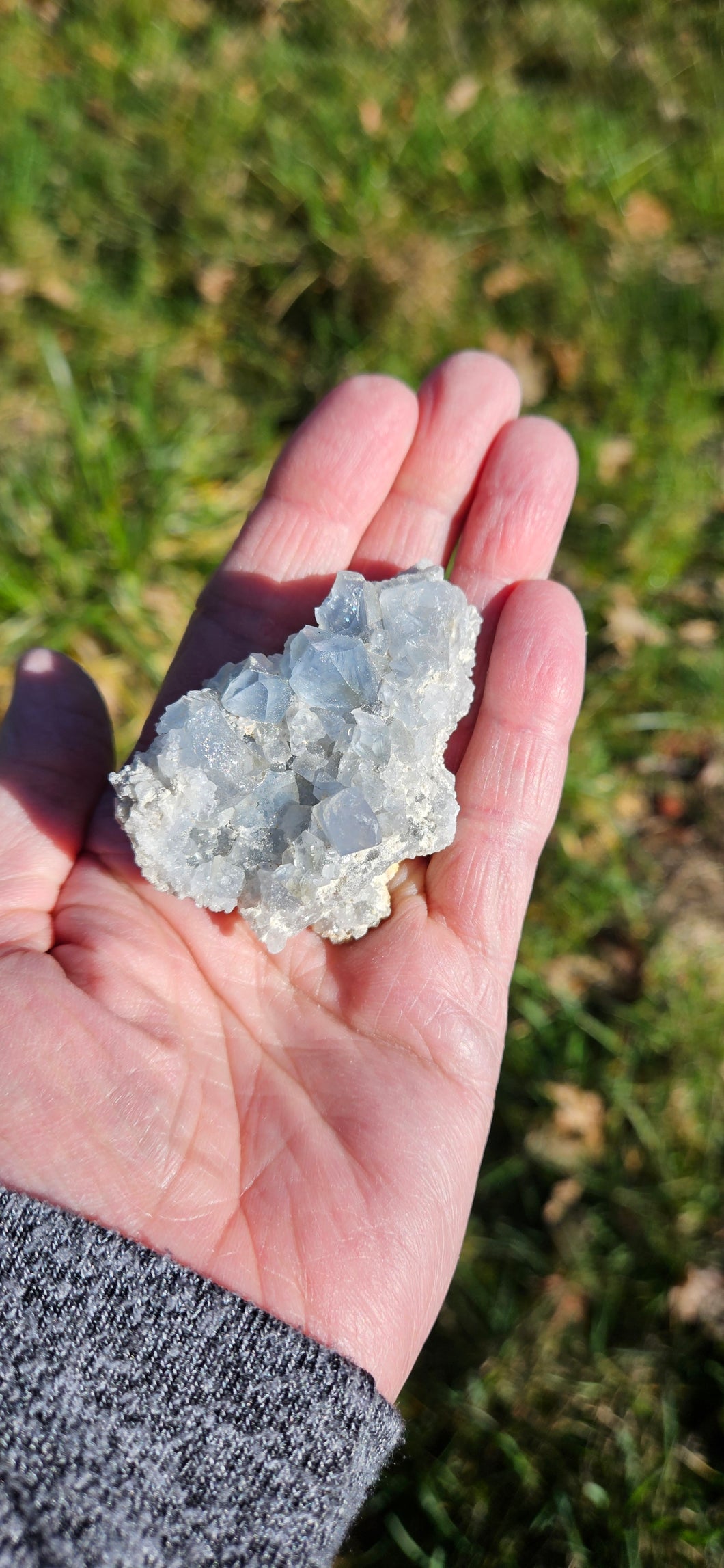 Celestite Cluster