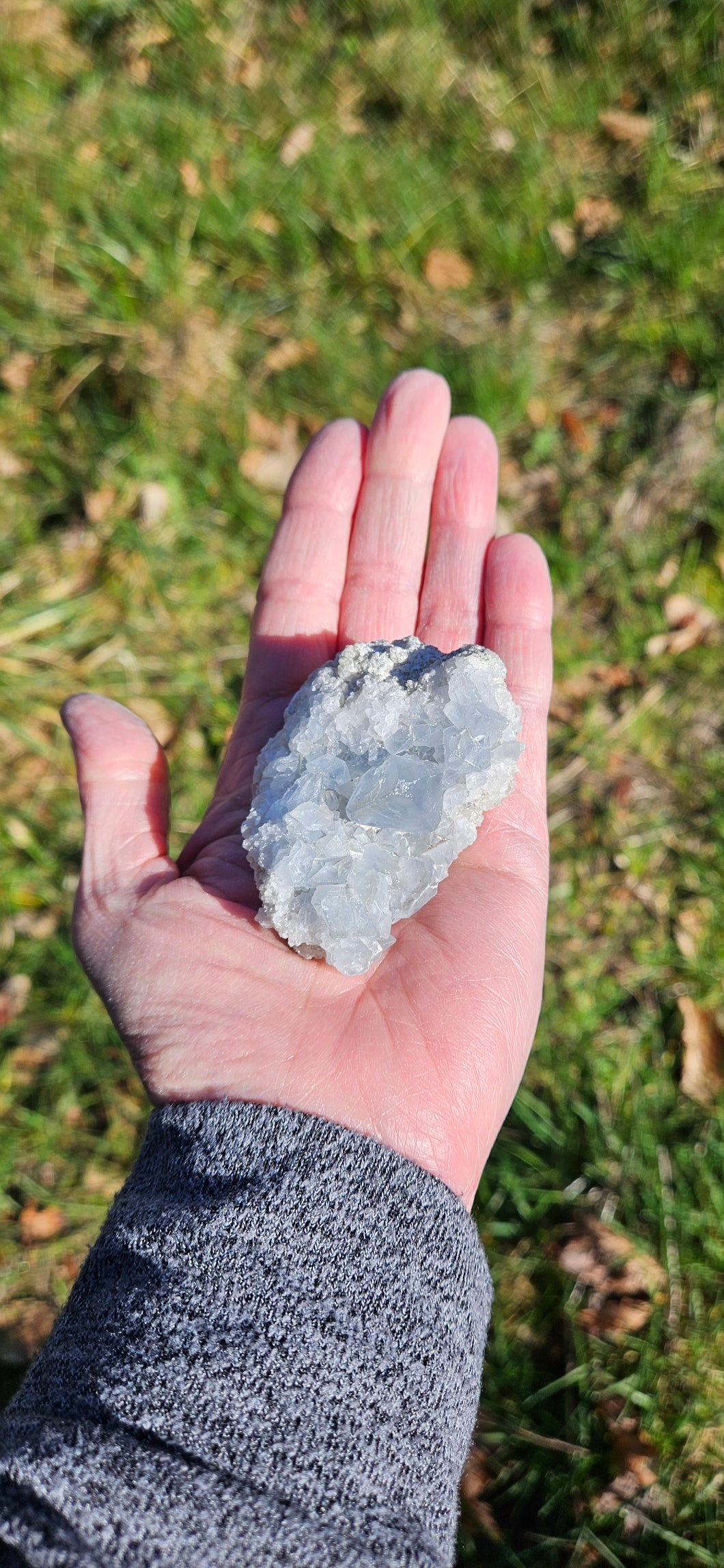 Celestite Cluster