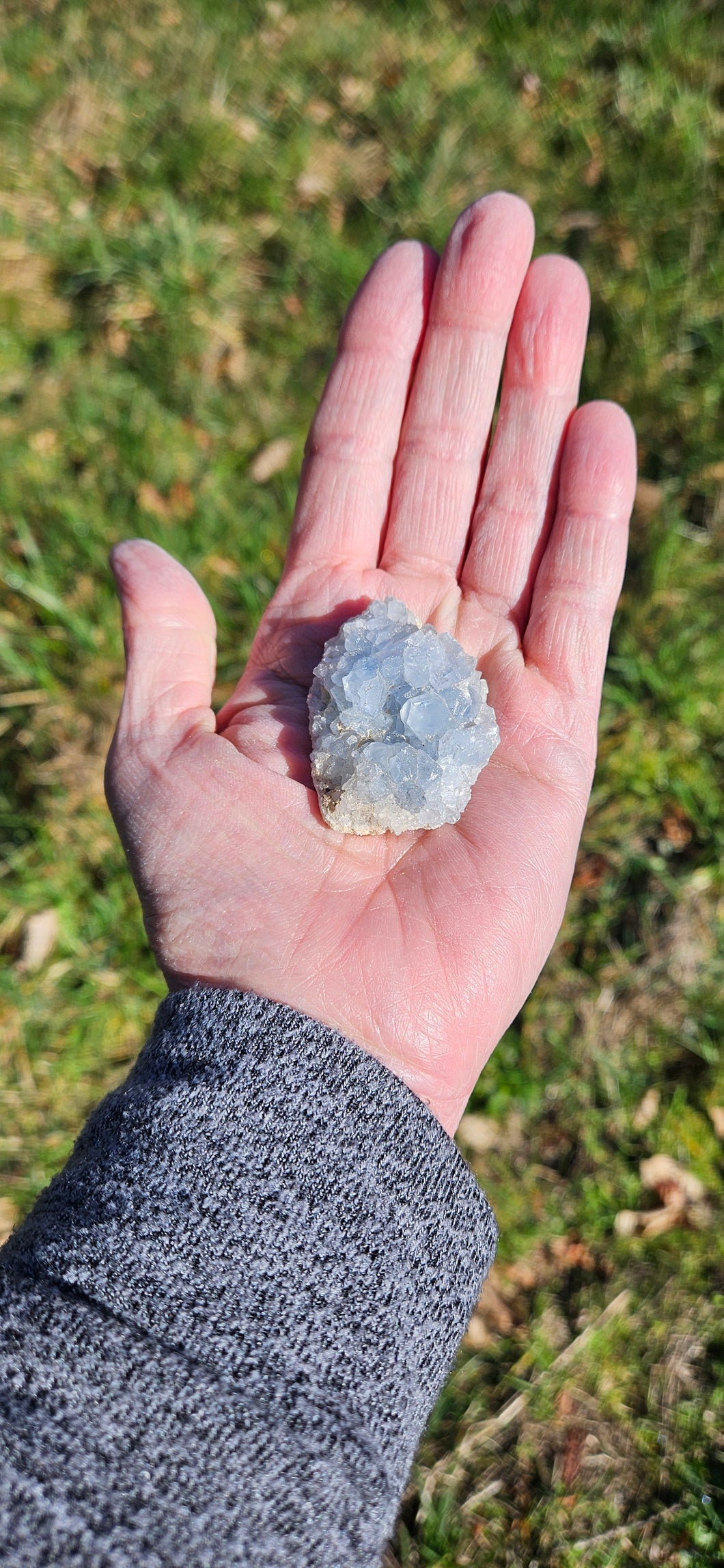 Celestite Cluster