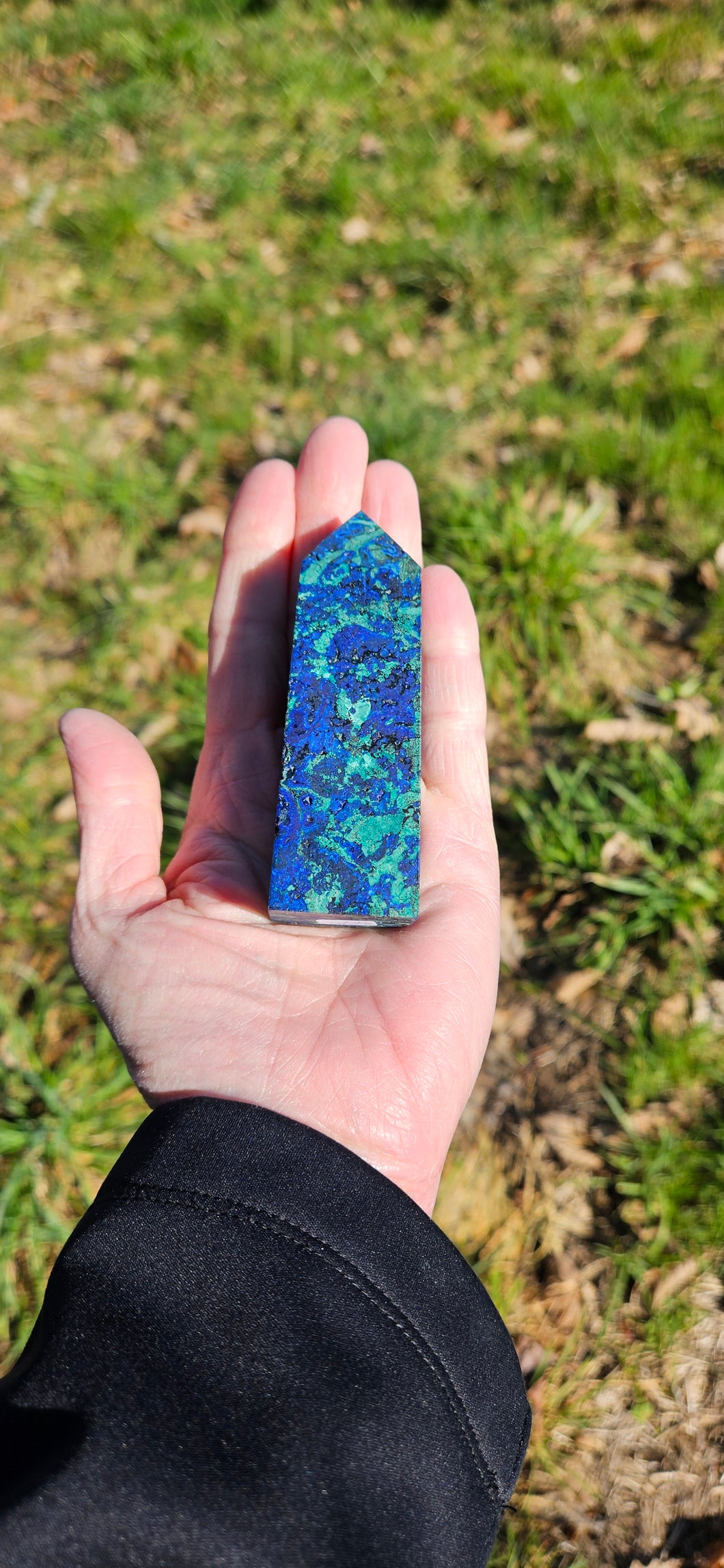 Azurite Malachite Point