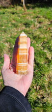 Load image into Gallery viewer, Orange Calcite Tower
