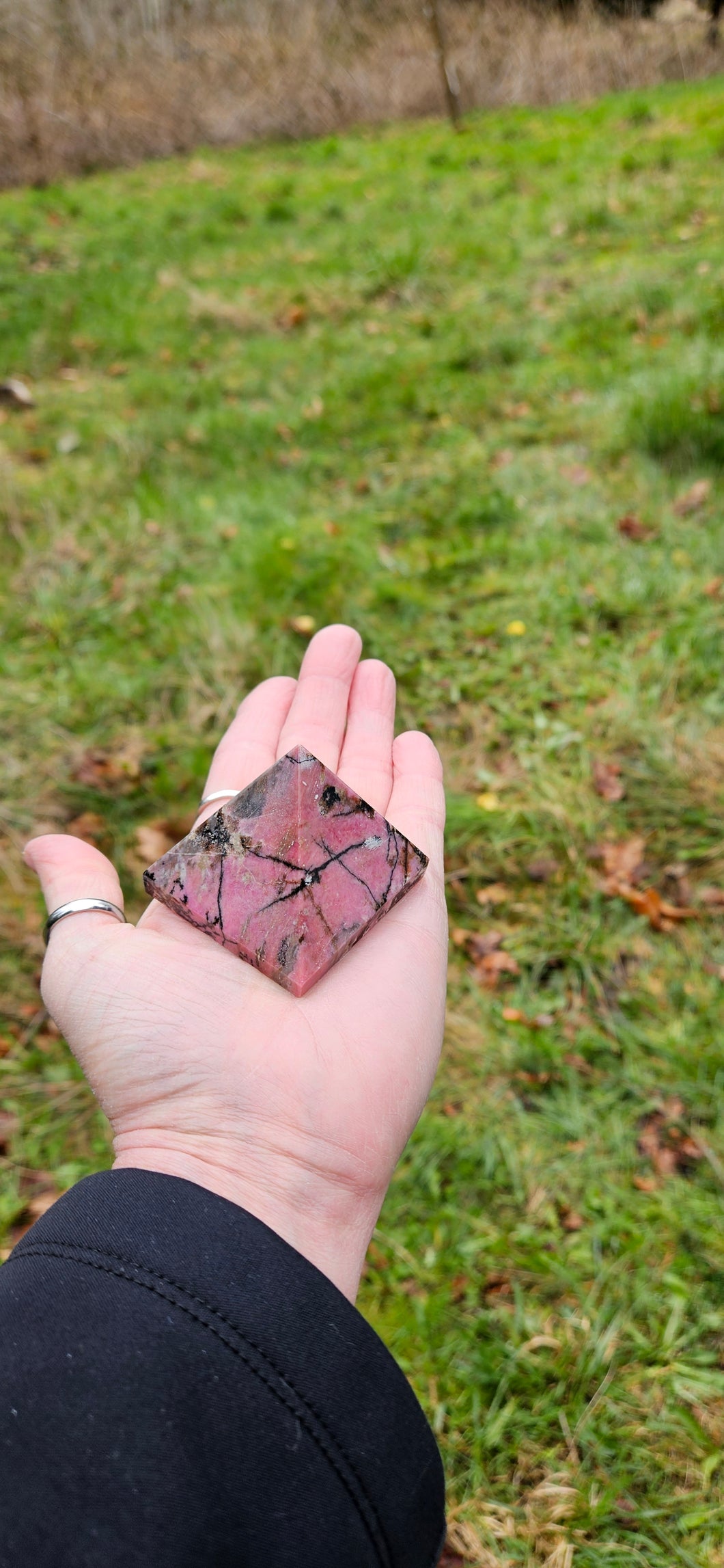 Rhodonite Pyramid