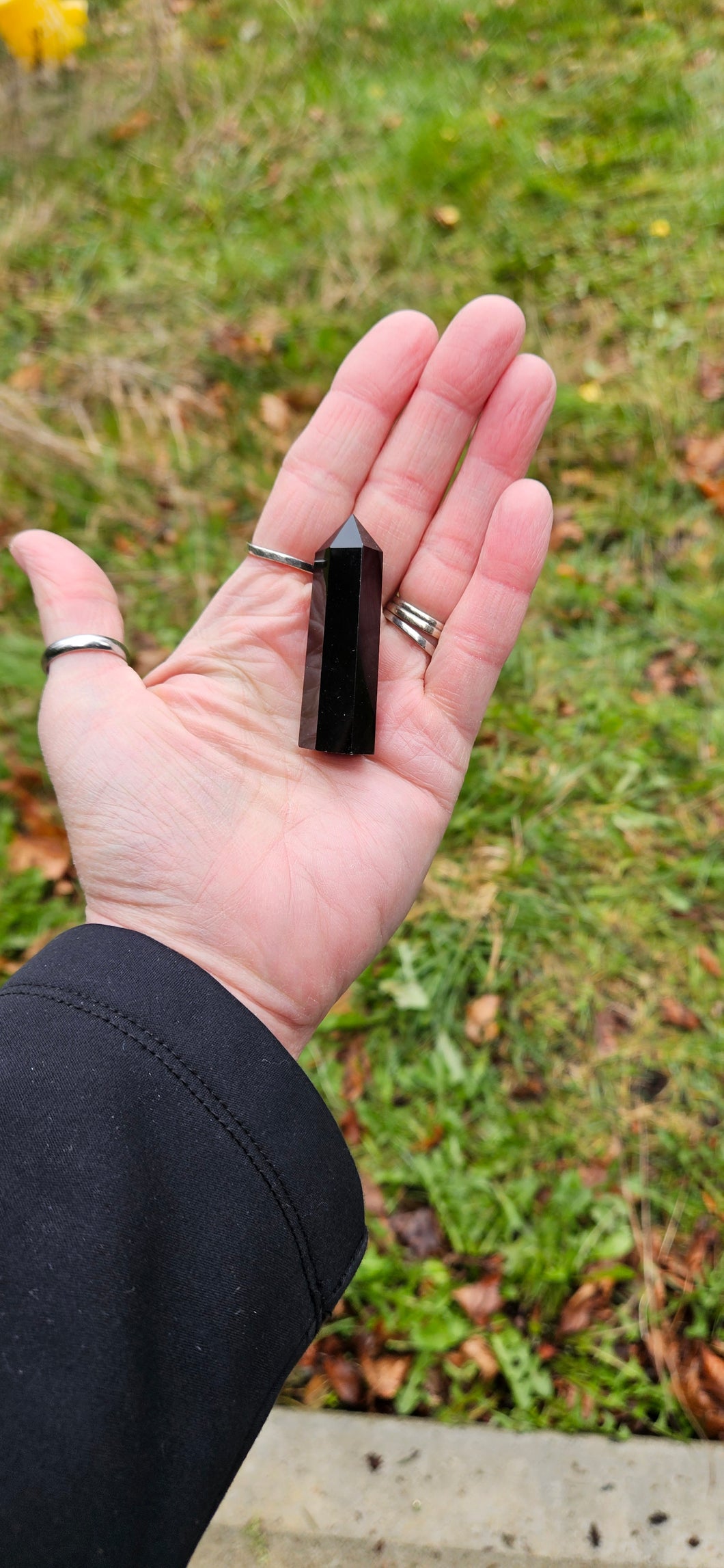 Black Obsidian Mini Point