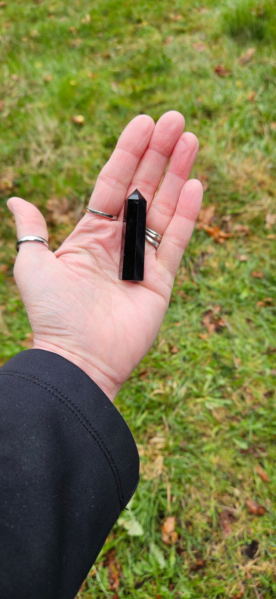 Black Obsidian Mini Point