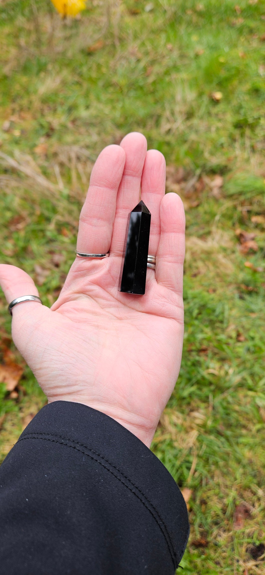 Black Obsidian Mini Point