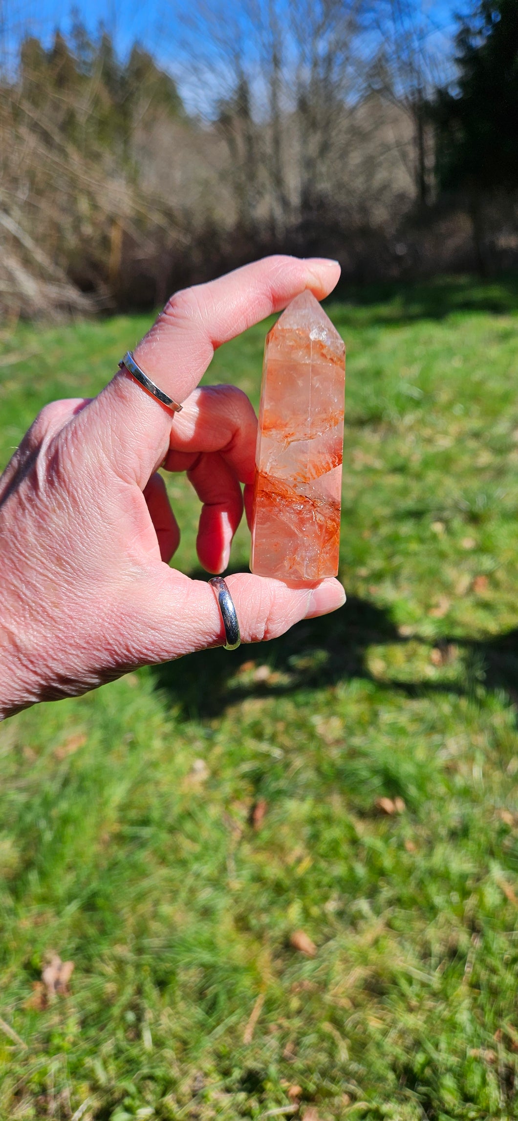 Fire Quartz Point