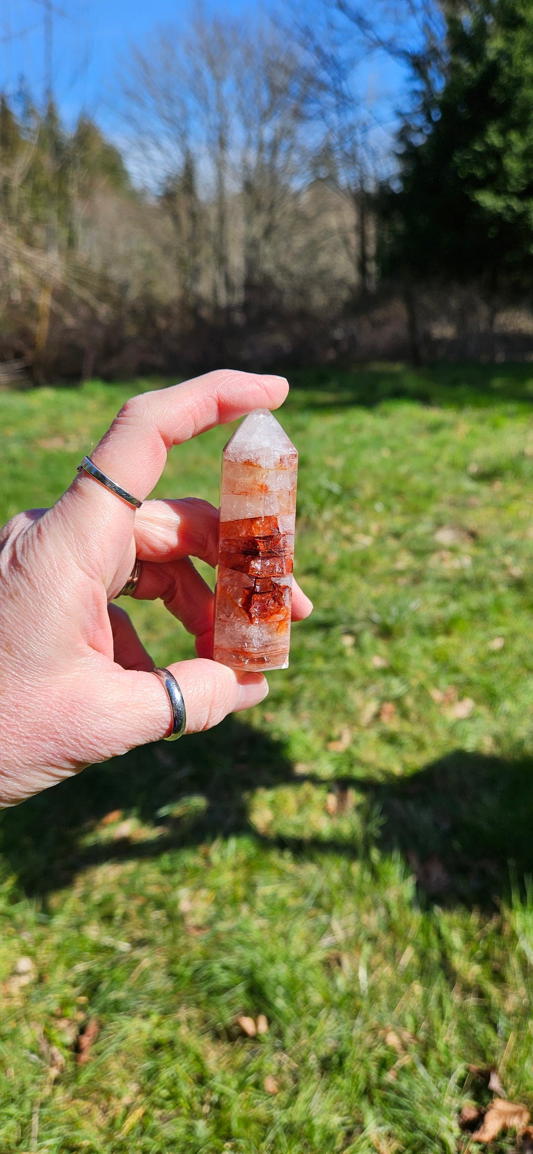 Fire Quartz Point