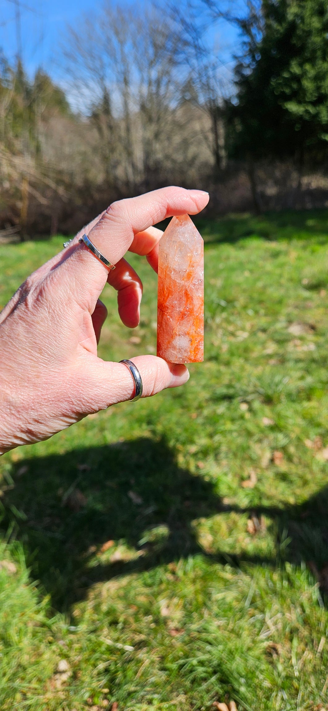 Fire Quartz Point