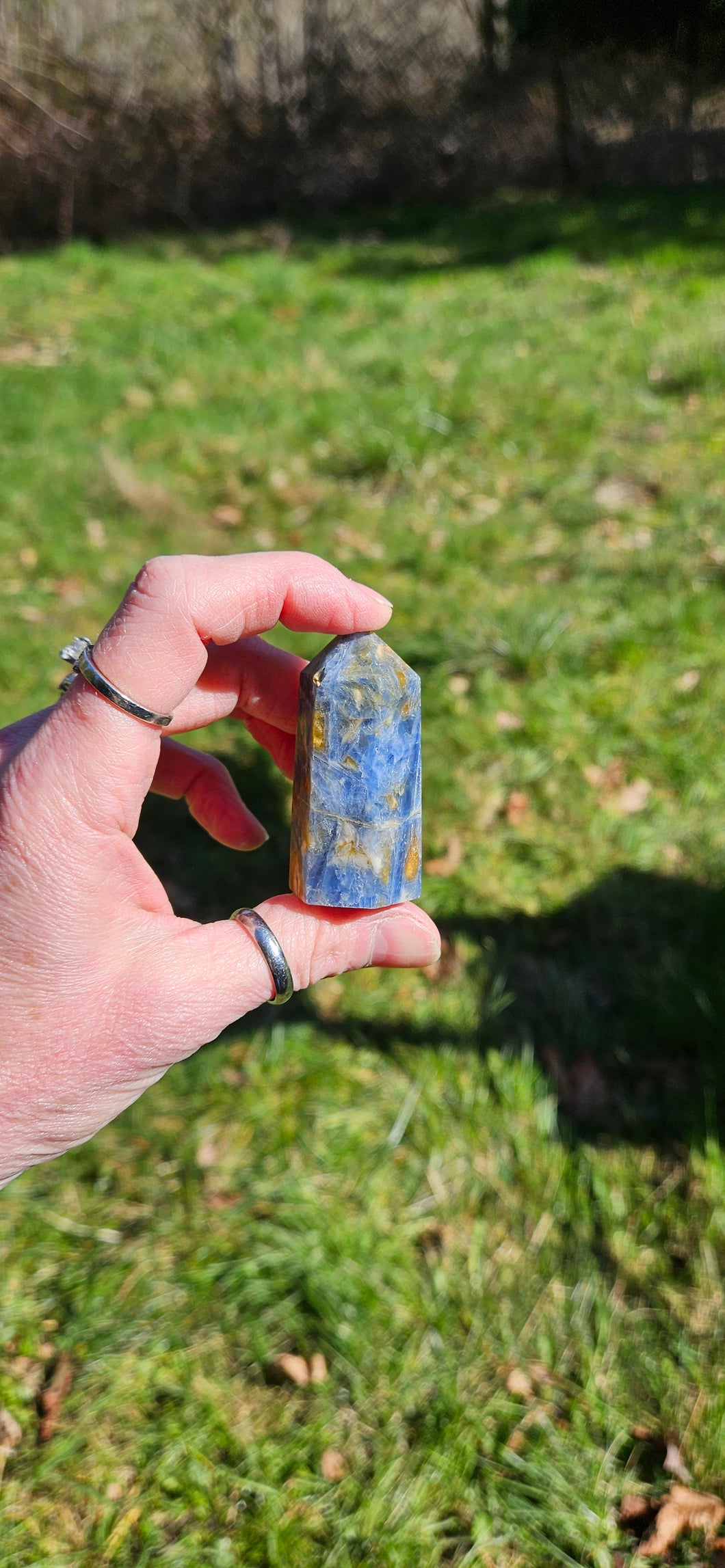 Blue Kyanite Point