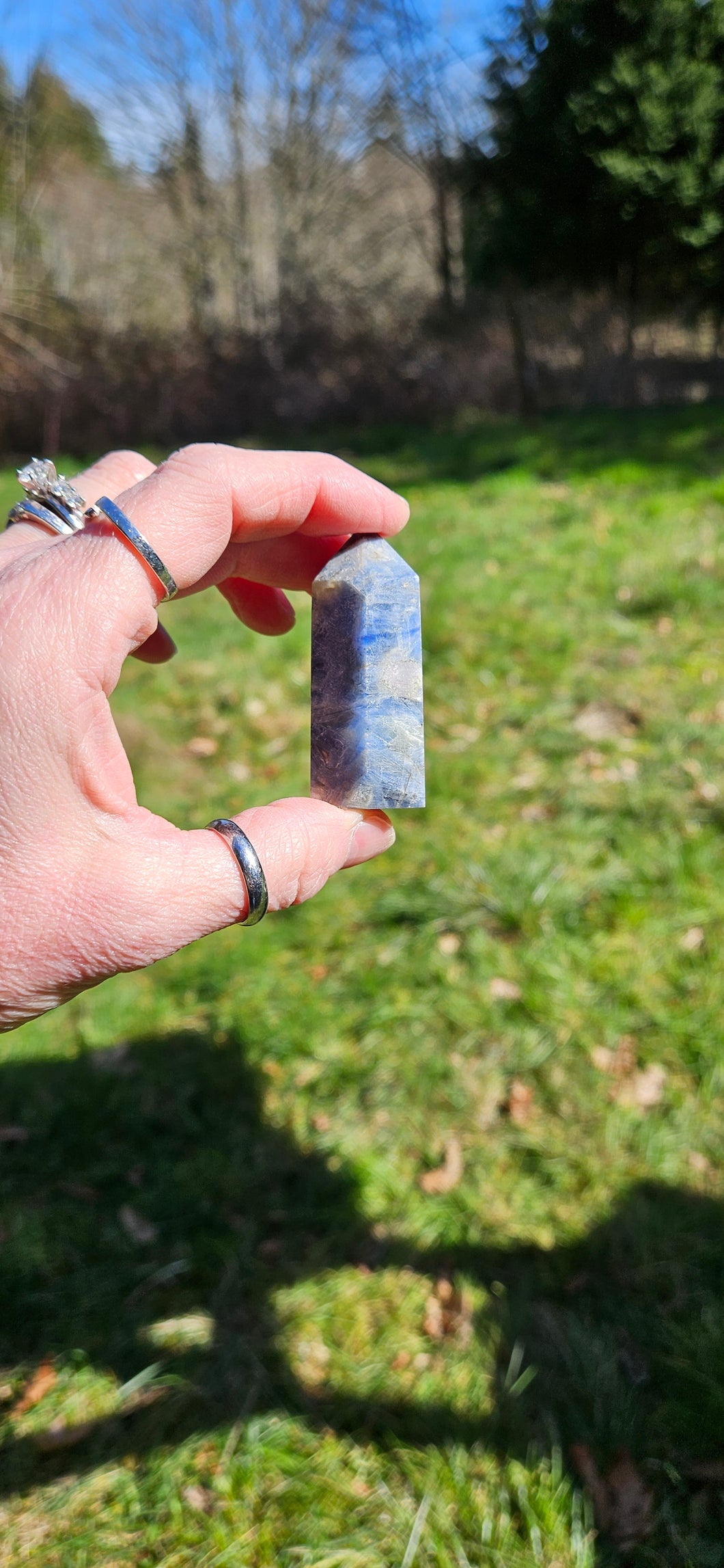 Blue Kyanite Point