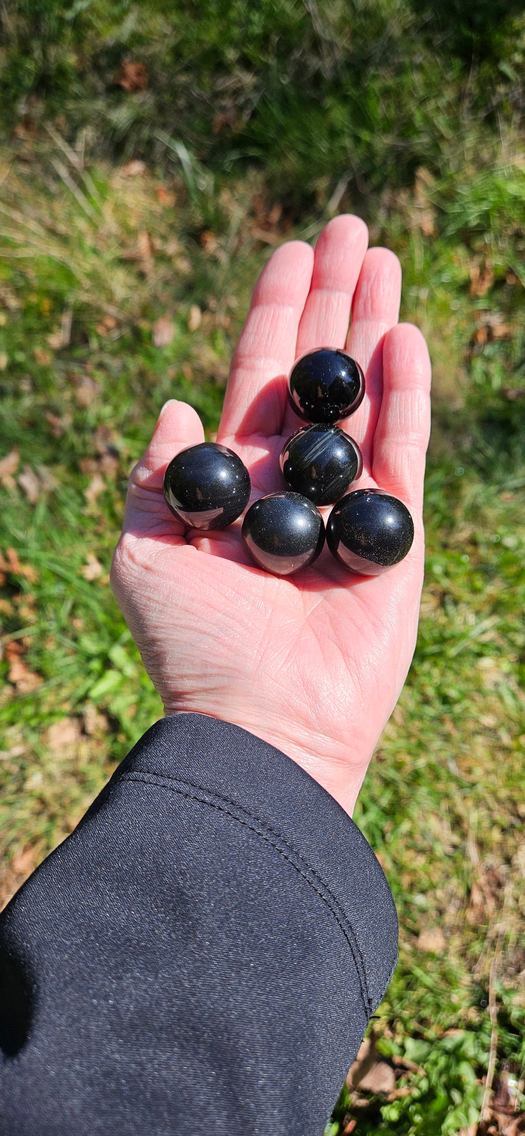 Black Obsidian Mini Sphere