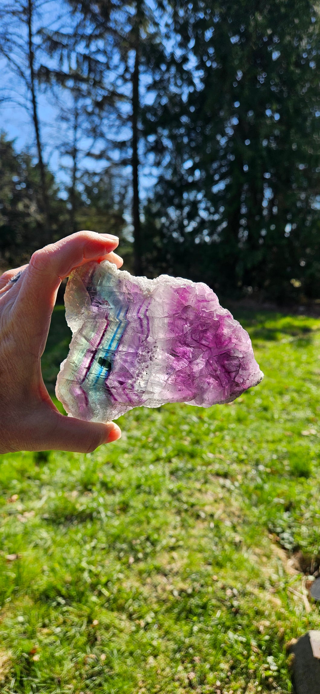 Fluorite Slab