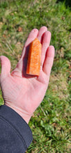 Load image into Gallery viewer, Orange Calcite Point
