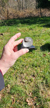 Load image into Gallery viewer, Lodolite Sphere with Shungite Stand
