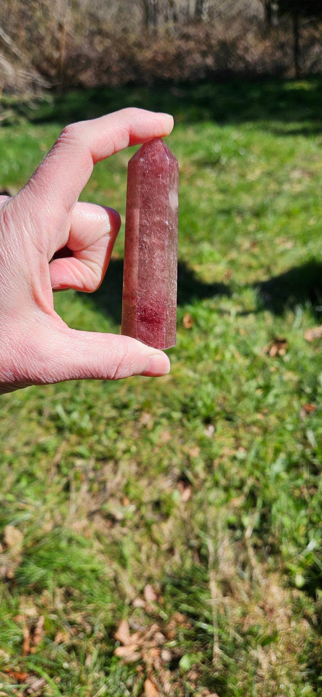 Strawberry Quartz Tower