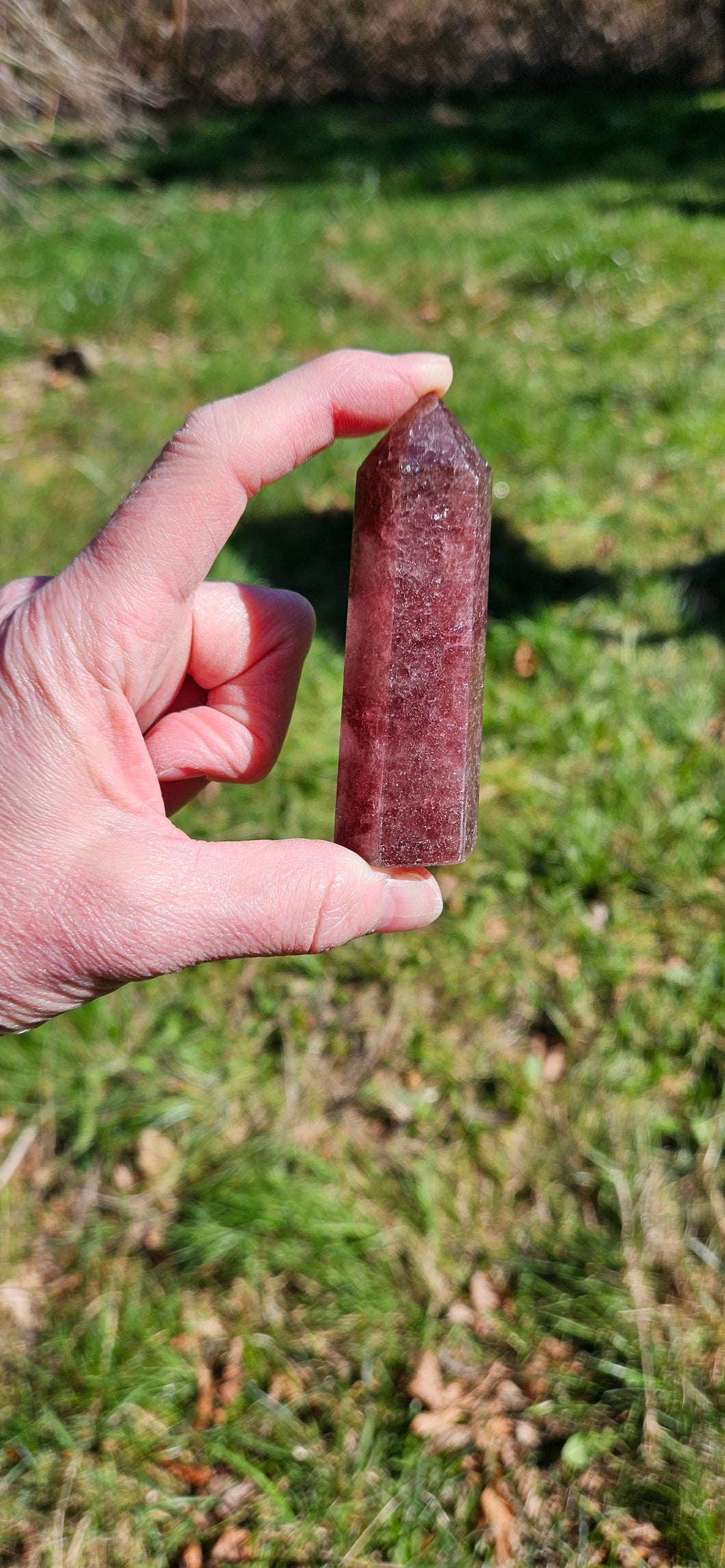 Strawberry Quartz Tower