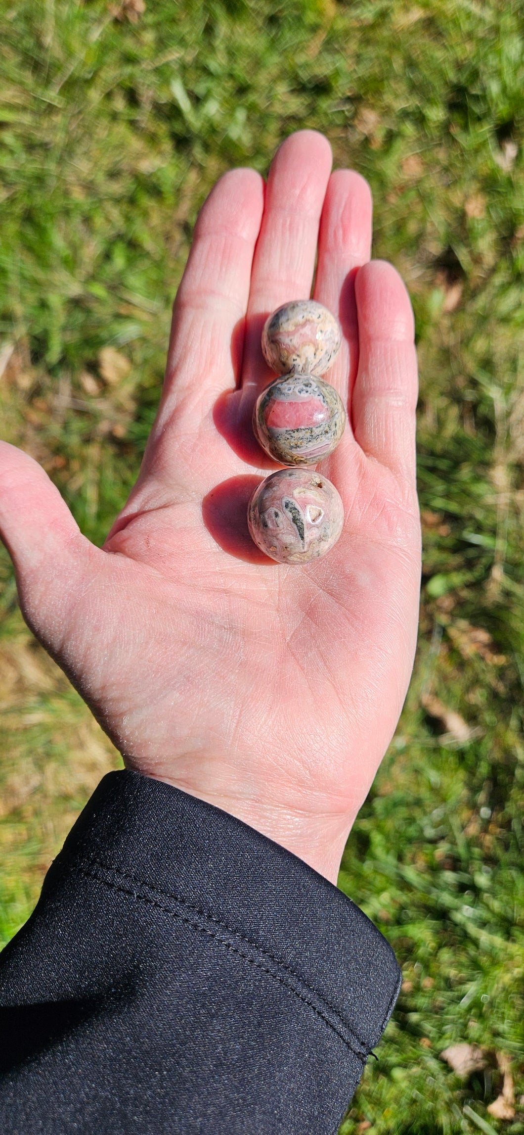 Rhodochrosite Micro Sphere