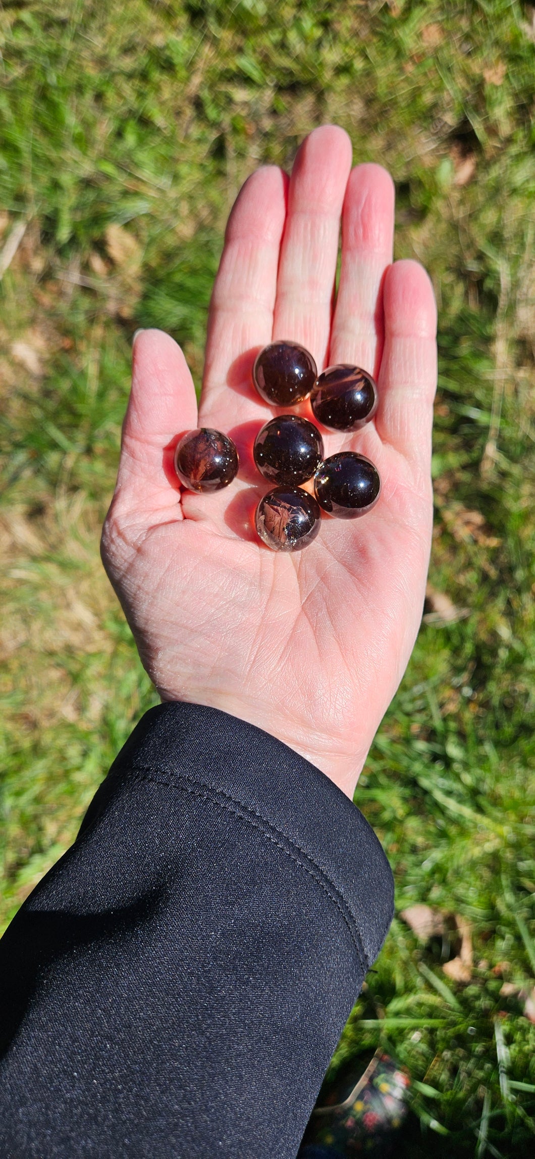 Smoky Quartz Micro Spheres