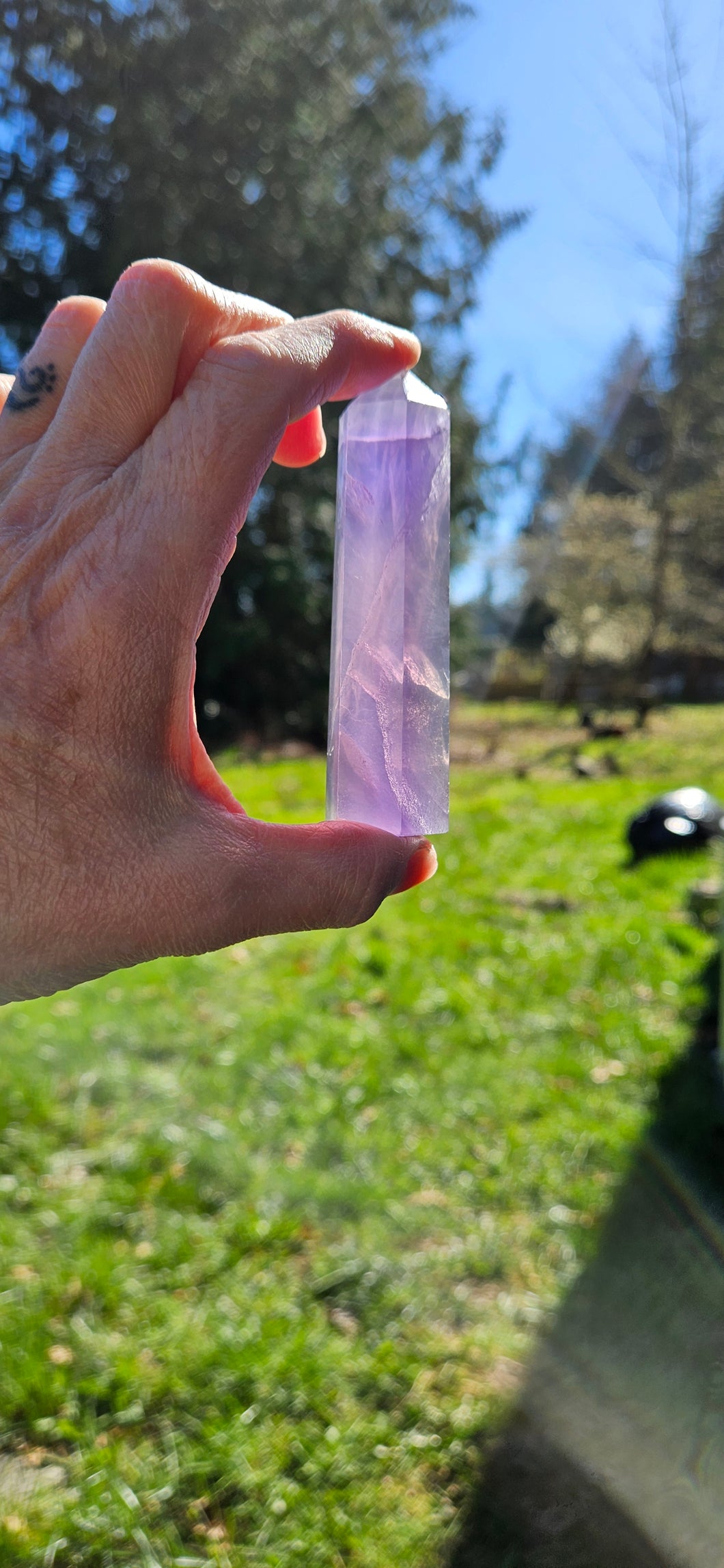 Purple Fluorite Tower