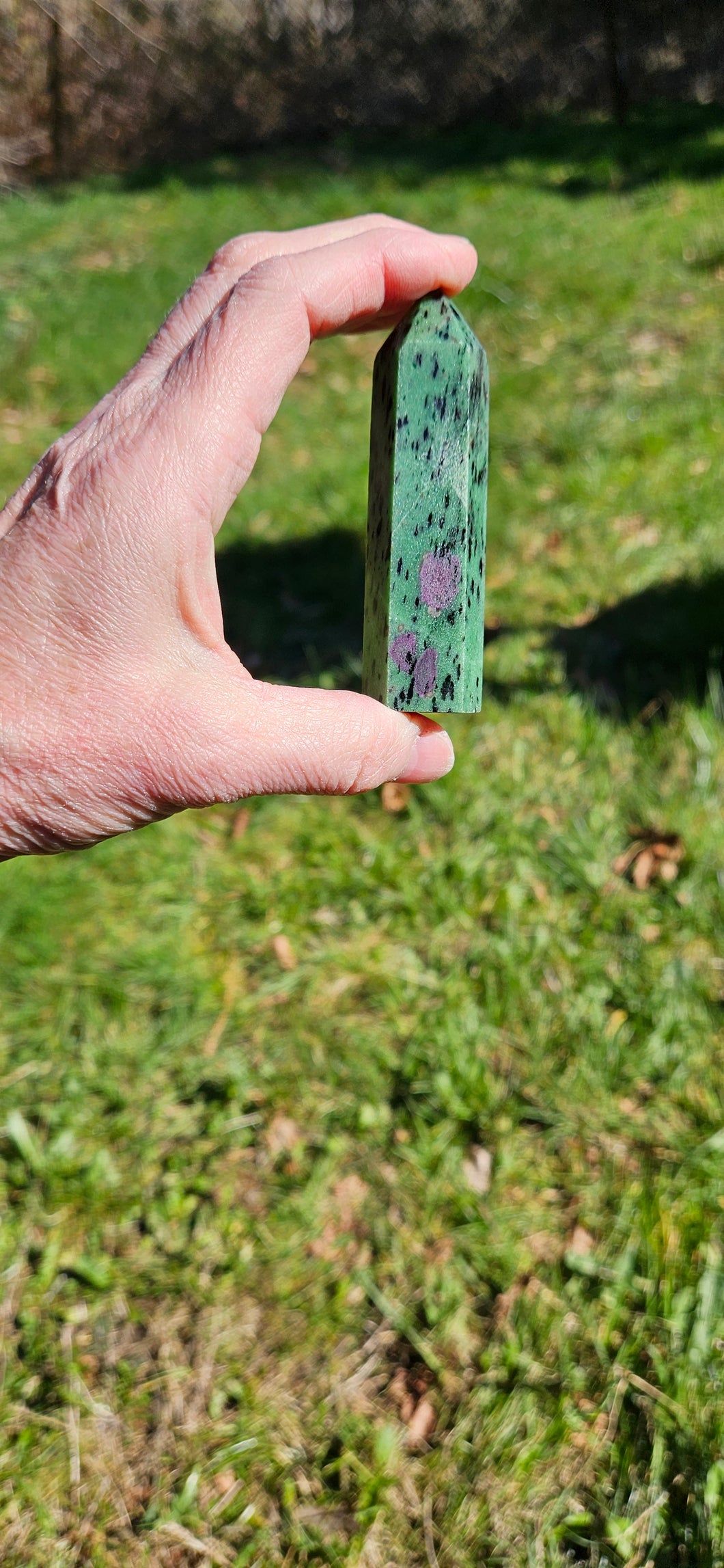 Ruby Zoisite Point