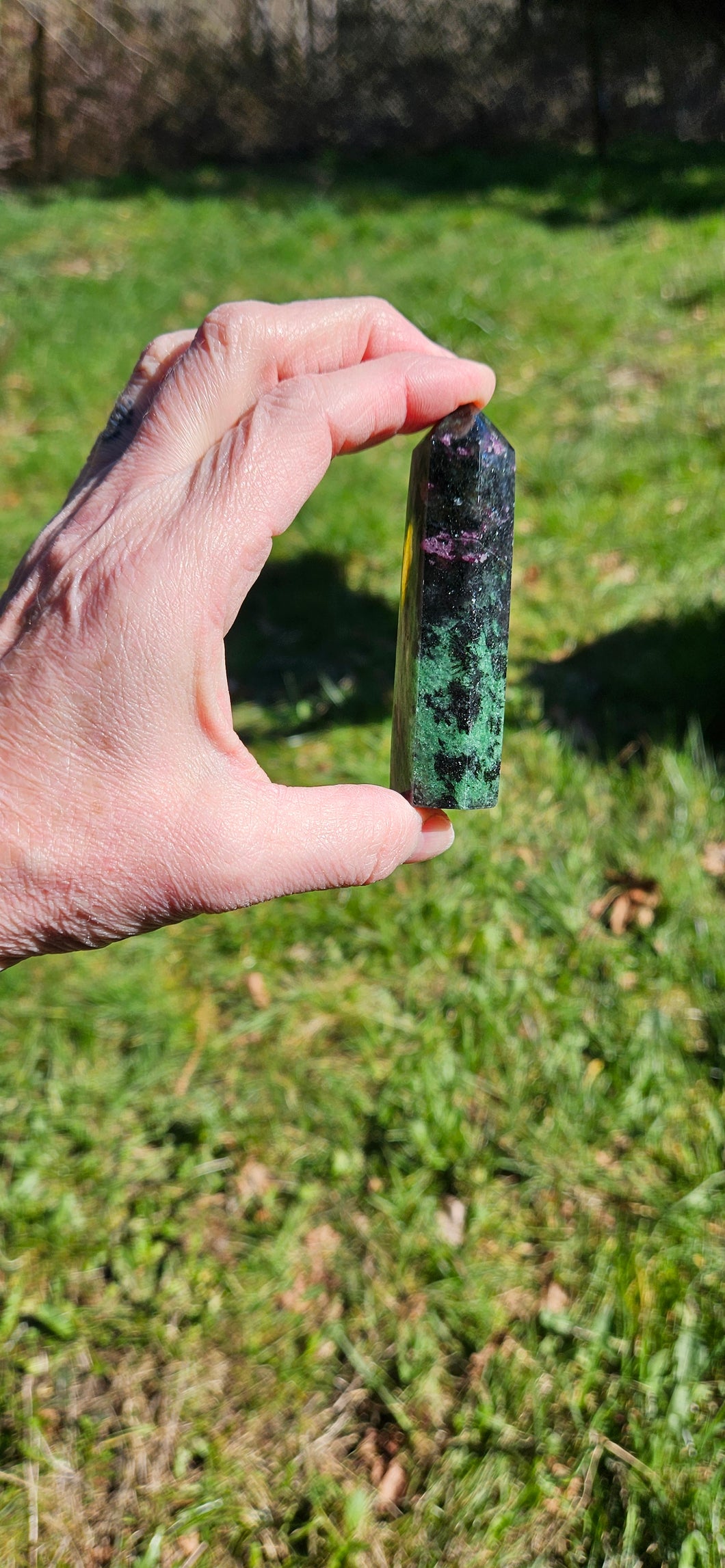 Ruby Zoisite Point