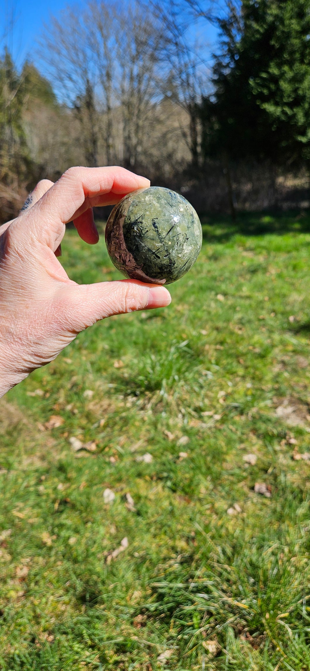 Prehnite Sphere