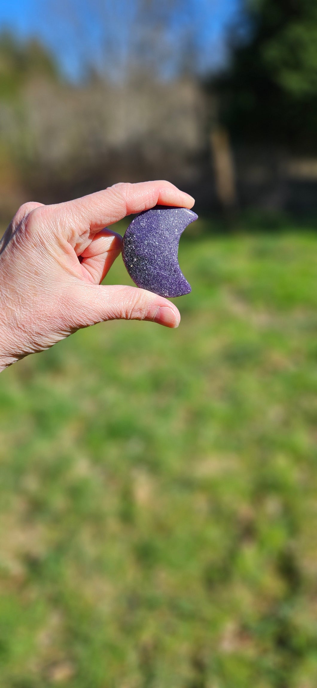 Lepidolite Cresent Moon