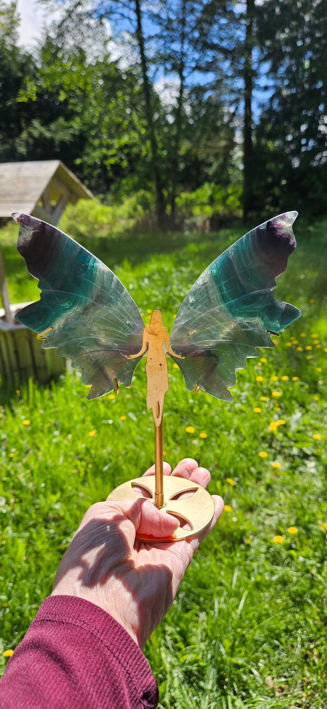 Rainbow Fluorite Angel