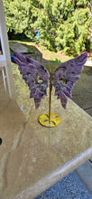 Load image into Gallery viewer, Chevron Amethyst Butterfly
