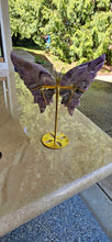 Load image into Gallery viewer, Chevron Amethyst Butterfly
