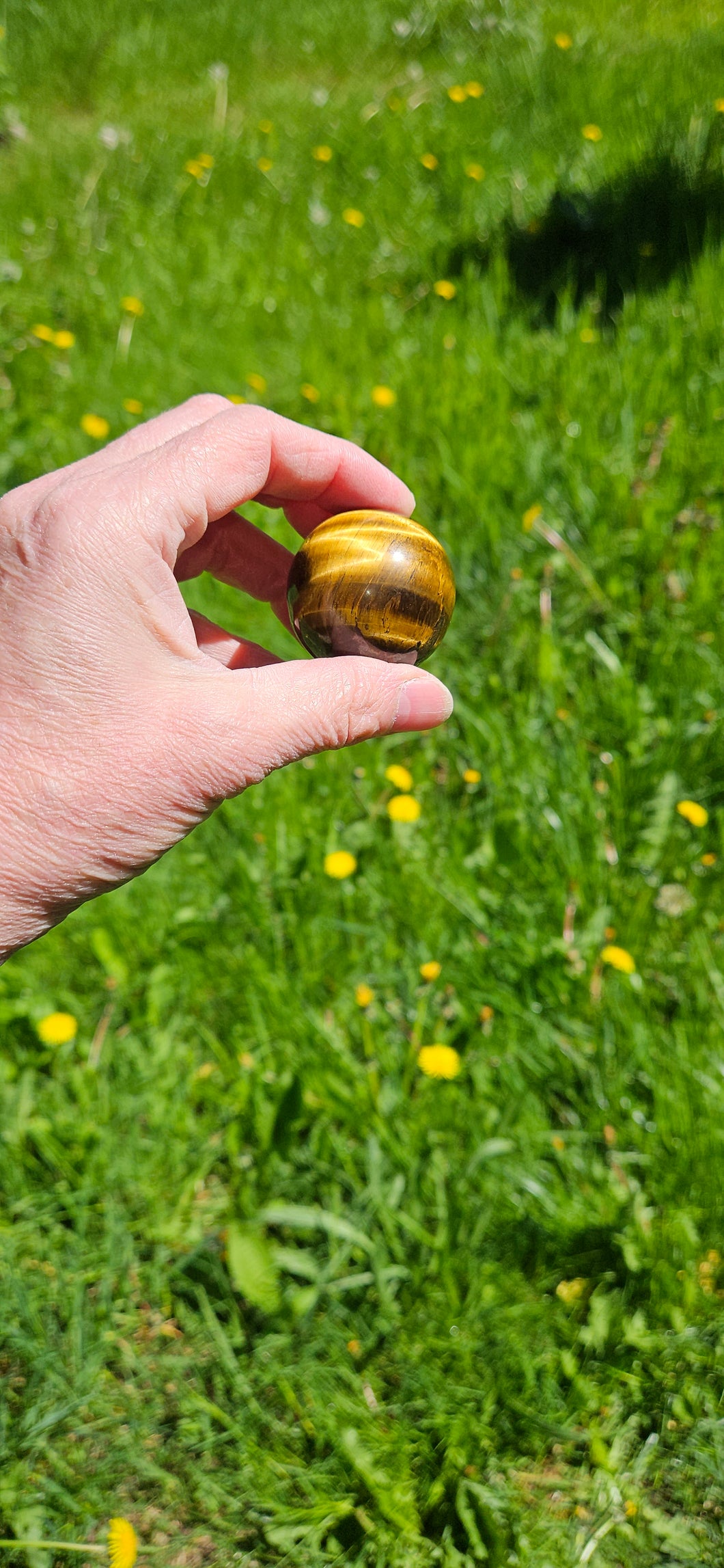 Tiger Eye Sphere