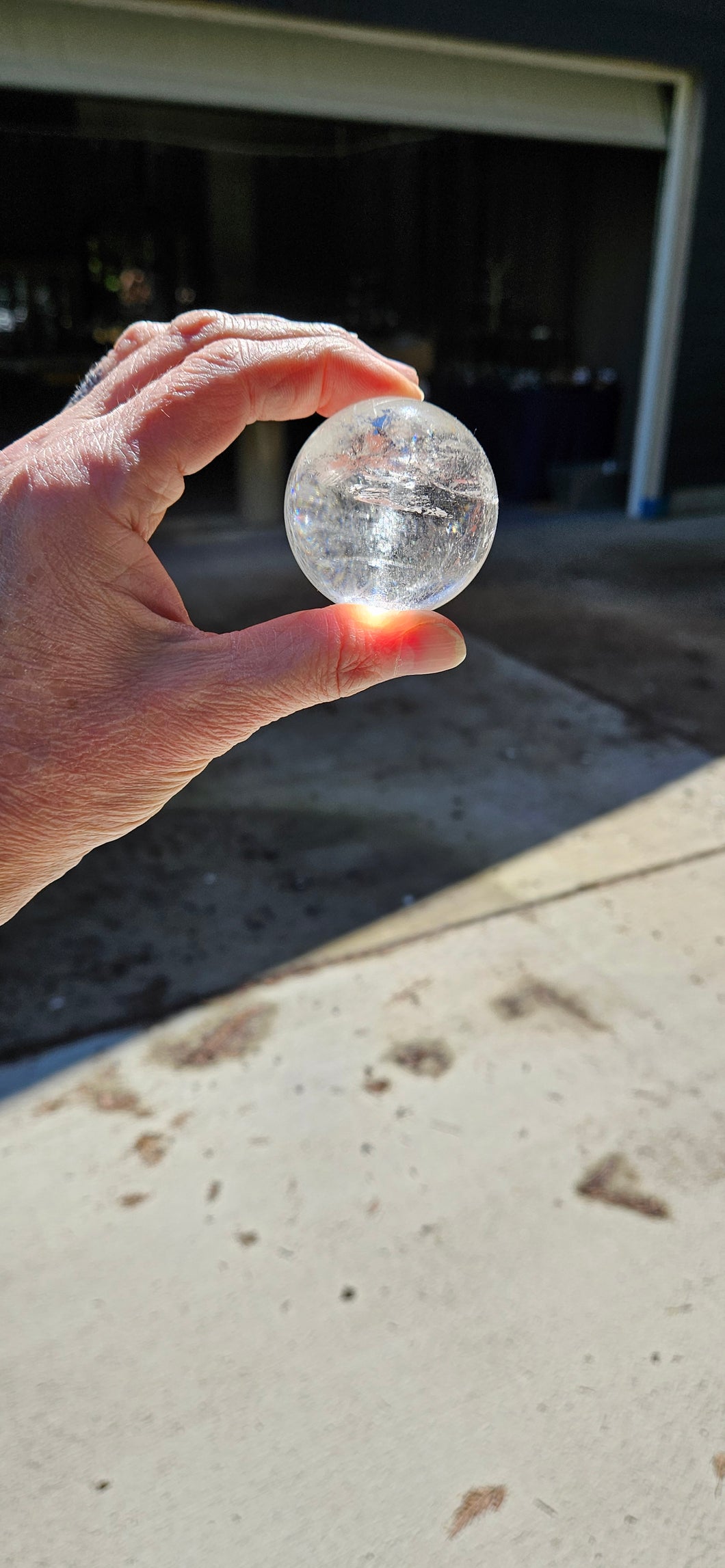 Clear Quartz Sphere