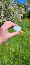 Load image into Gallery viewer, Blue Aragonite Heart
