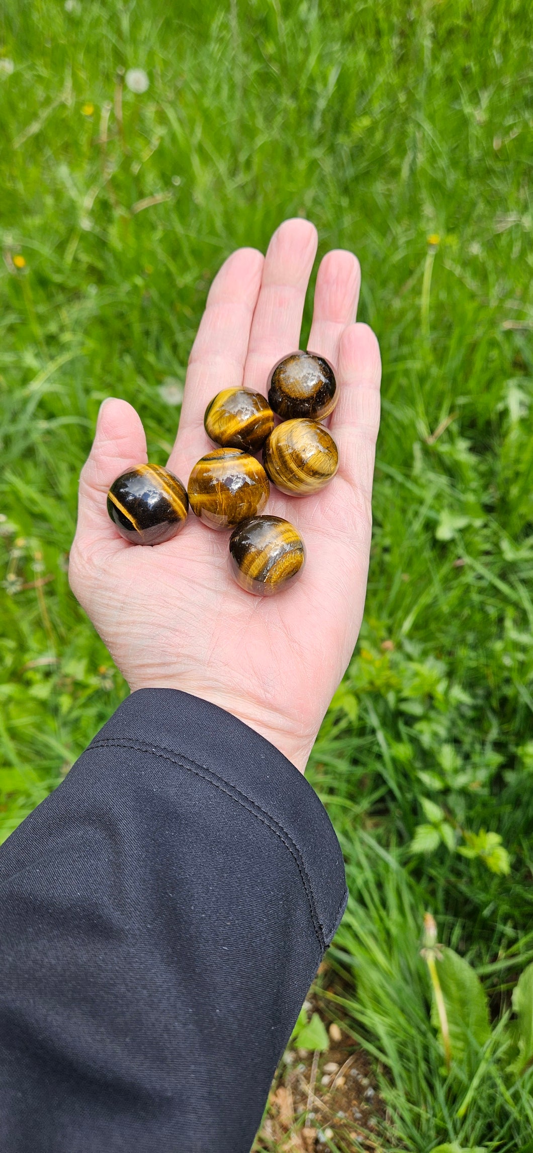 Tiger Eye Mini Sphere