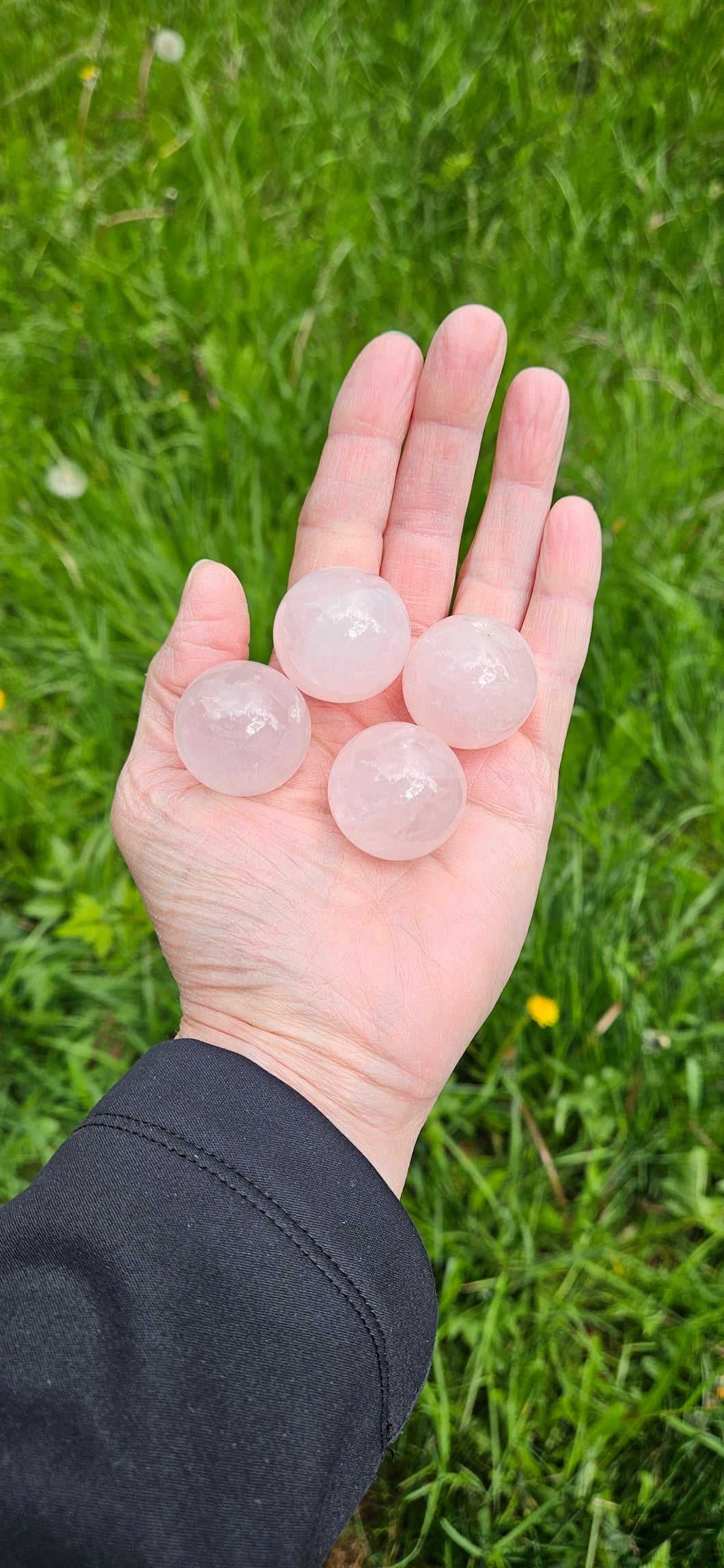 Rose Quartz Small Sphere