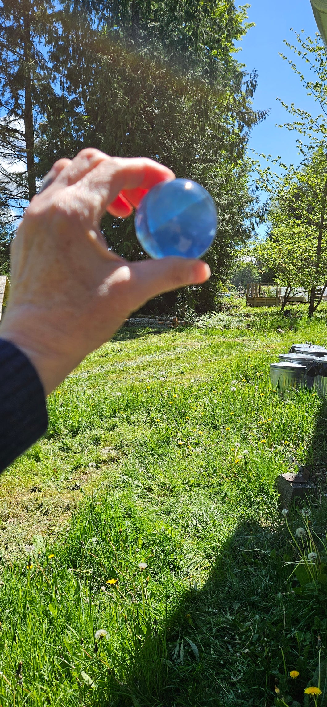 Blue Fluorite Sphere