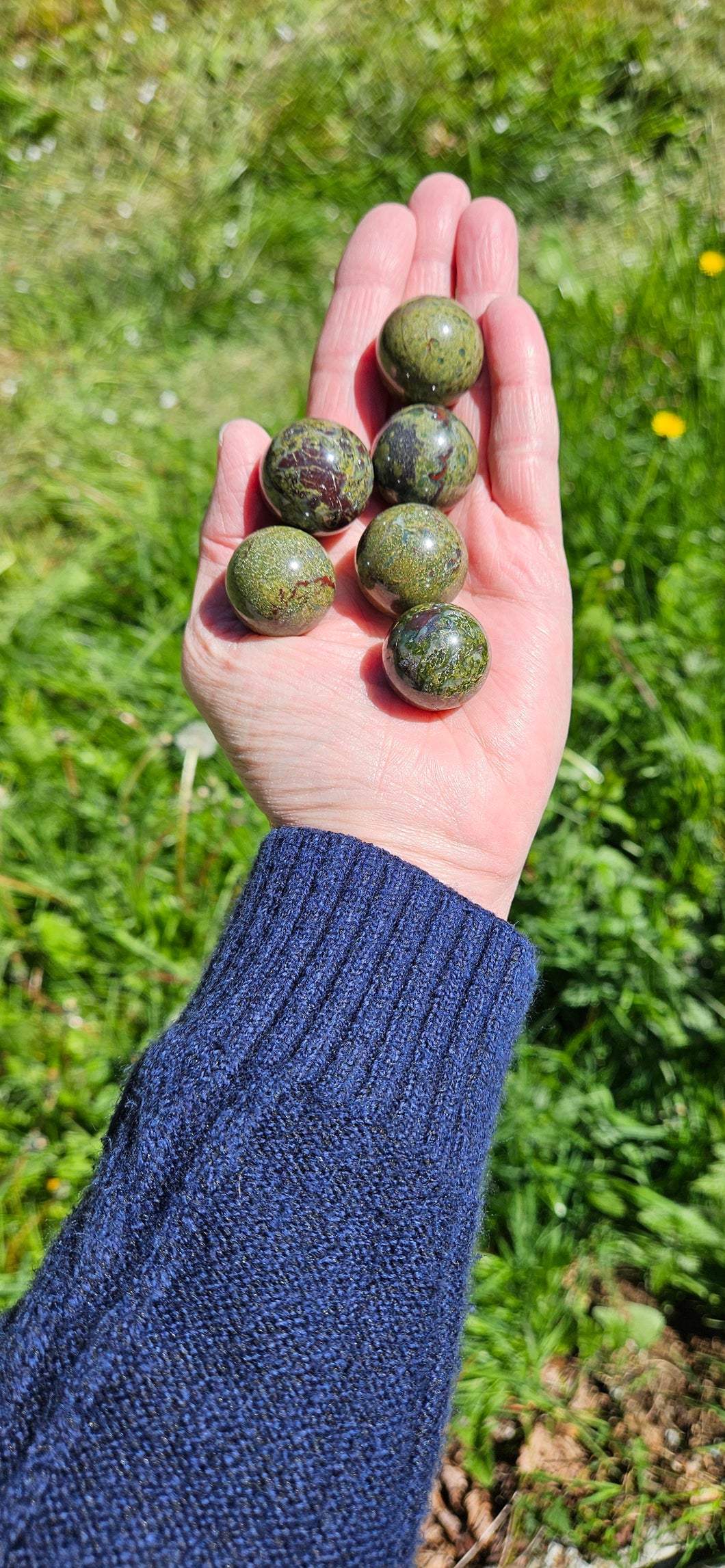 Dragon Blood Jasper Mini Sphere