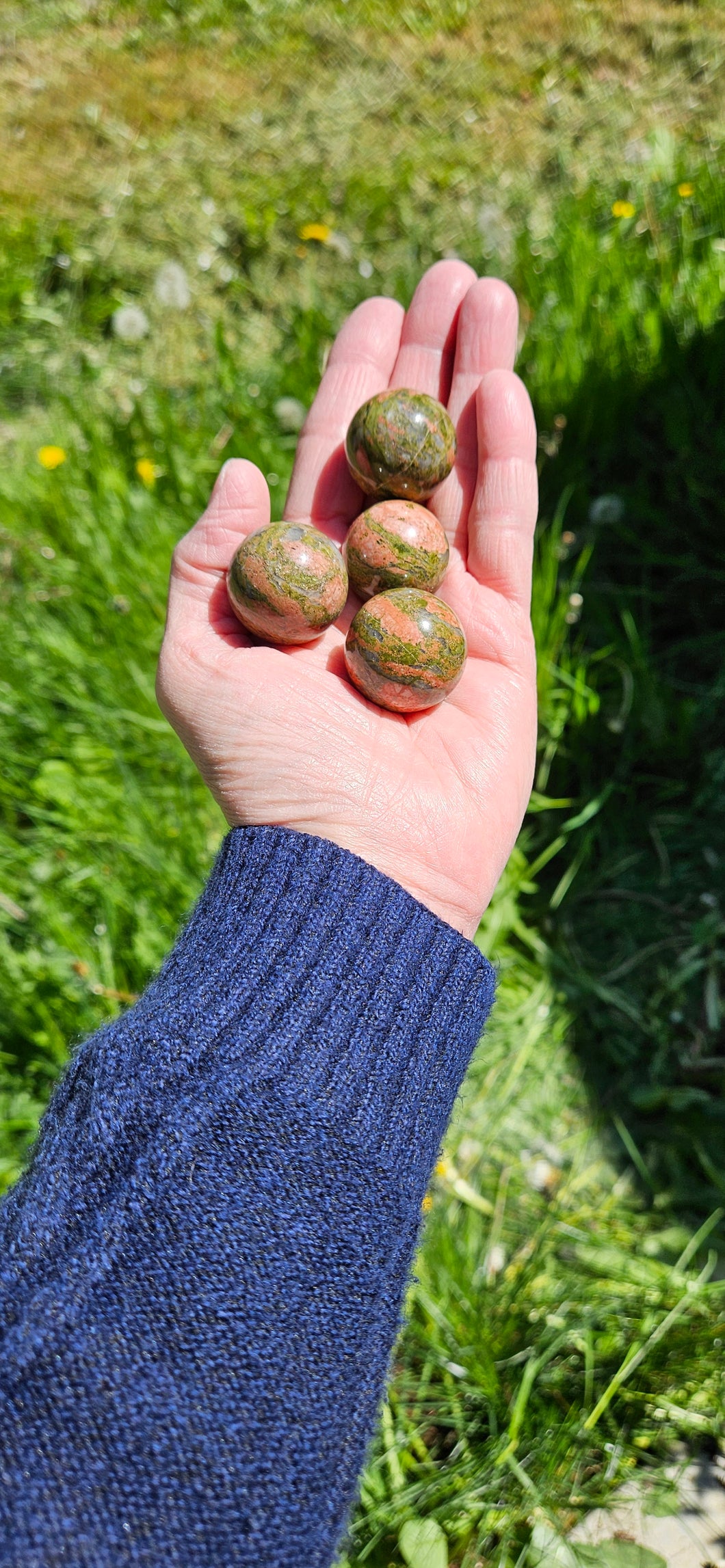 Unakite Mini Sphere