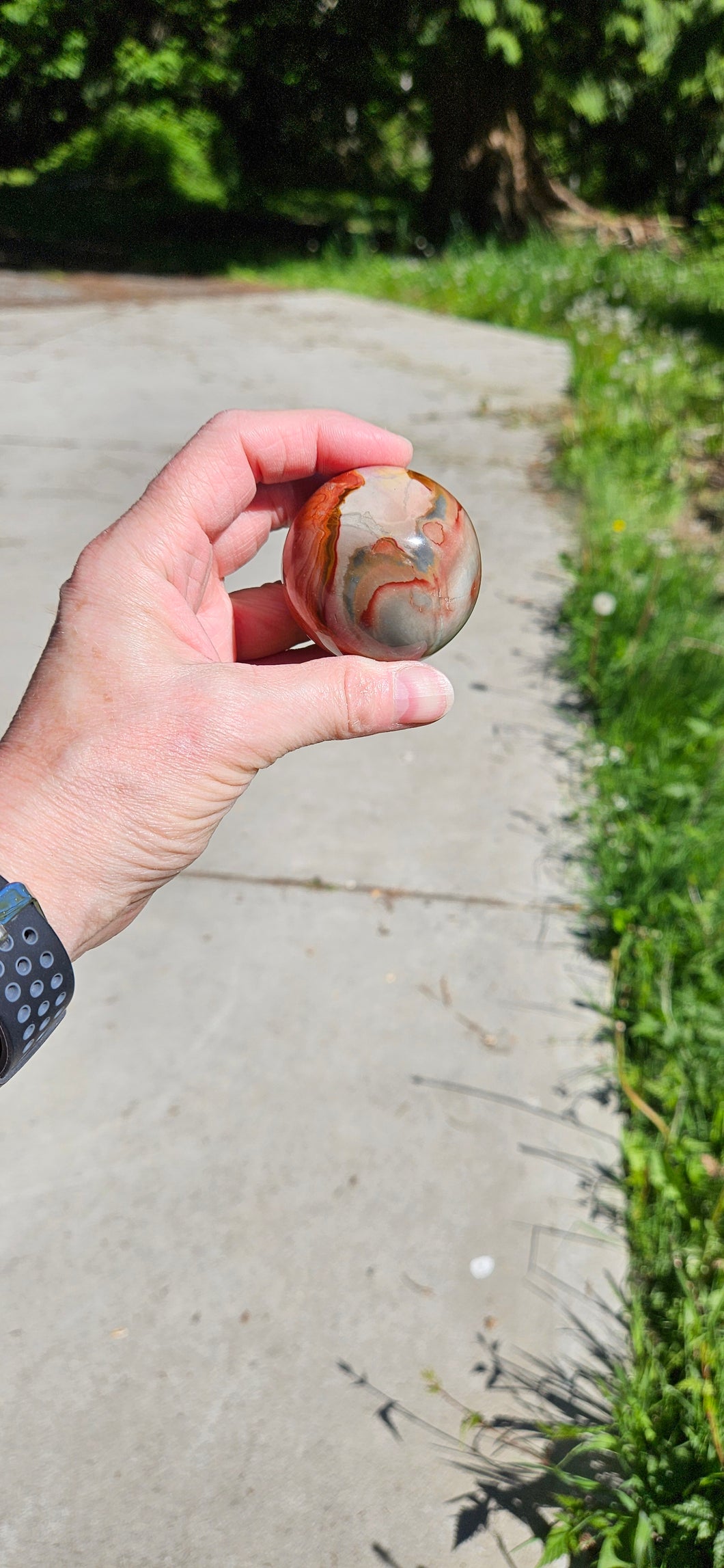 Polychrome Jasper Sphere