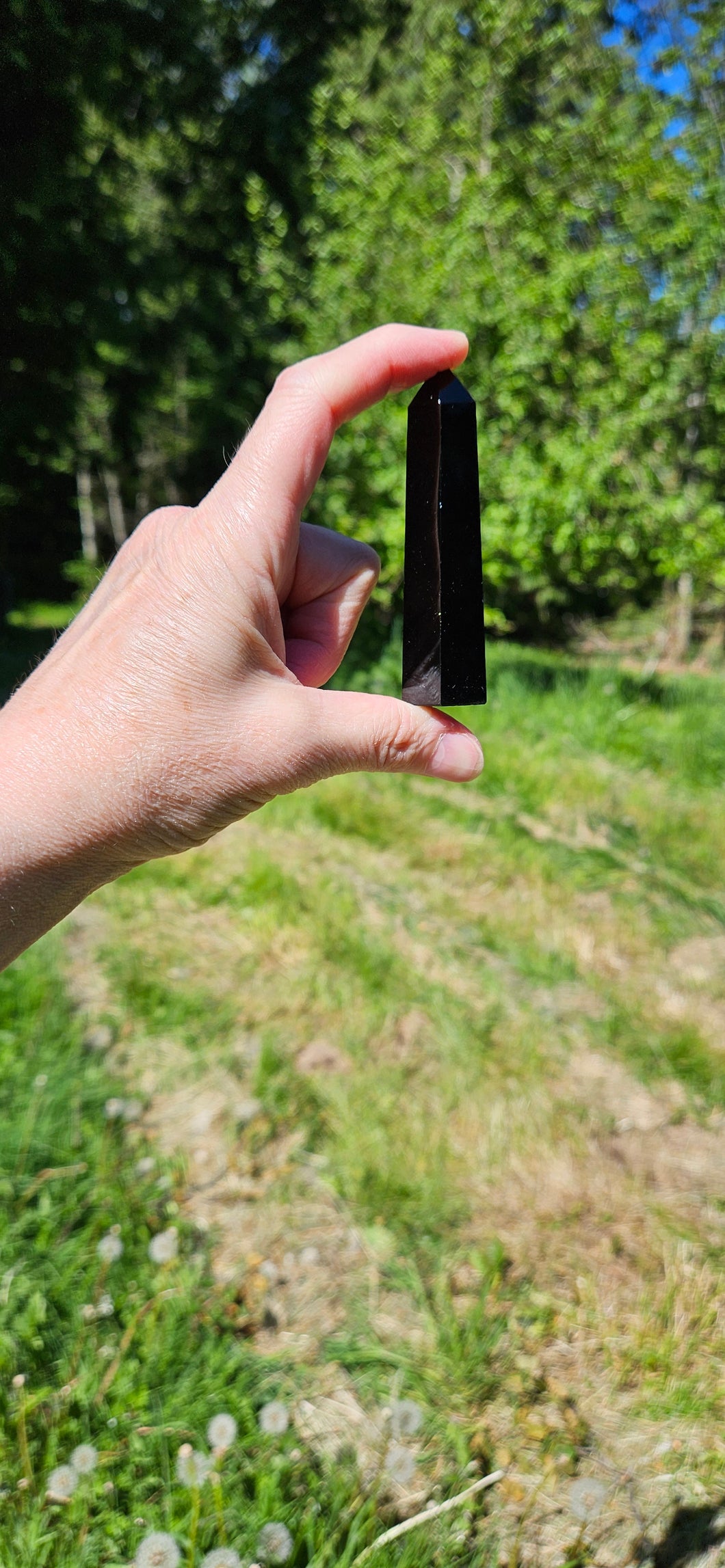 Black Obsidian Point