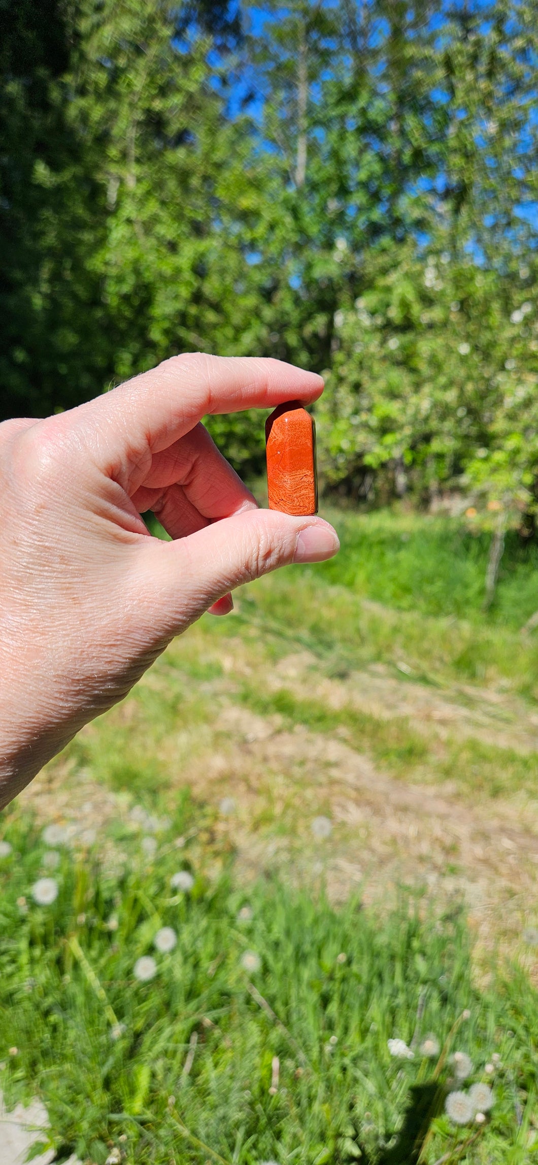 Red Jasper Mini Point