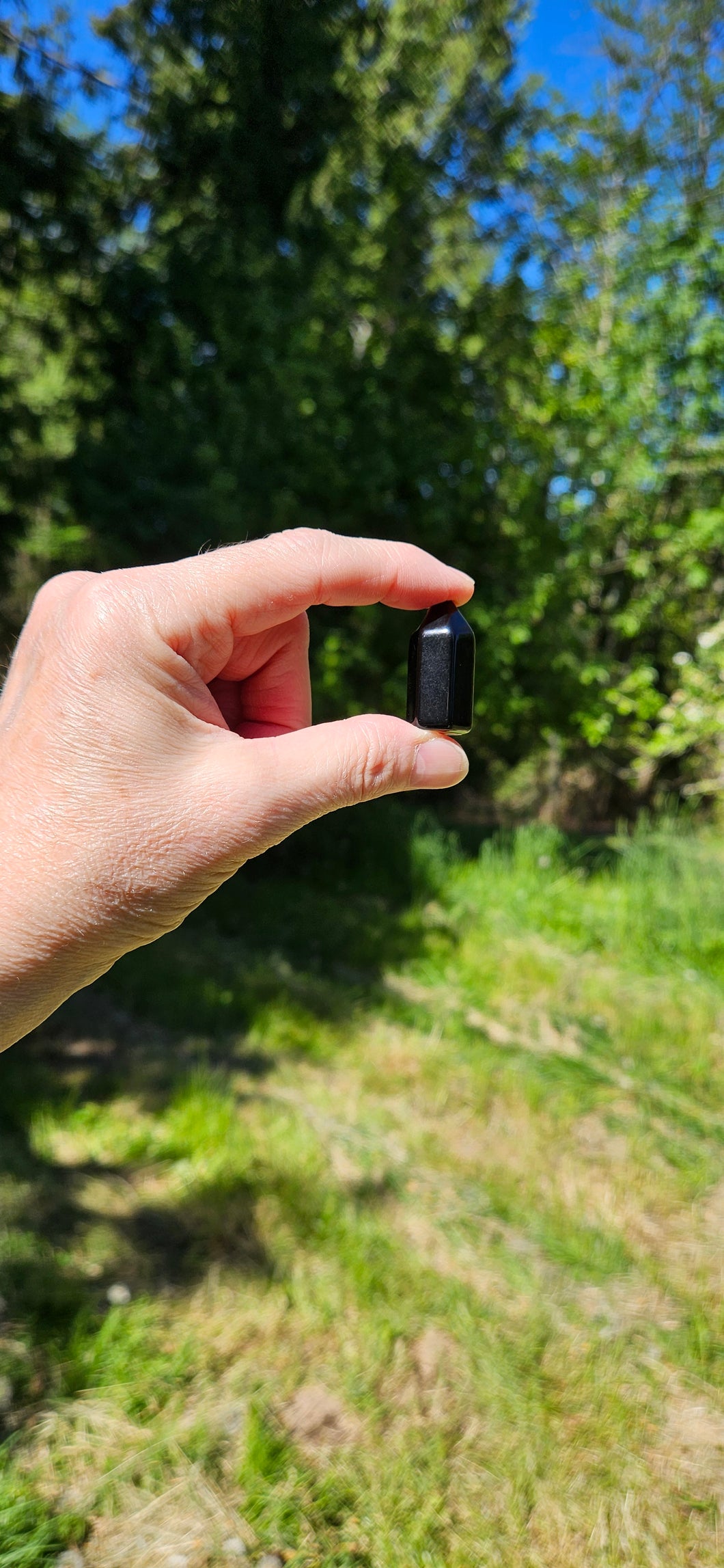 Black Obsidian Mini Point